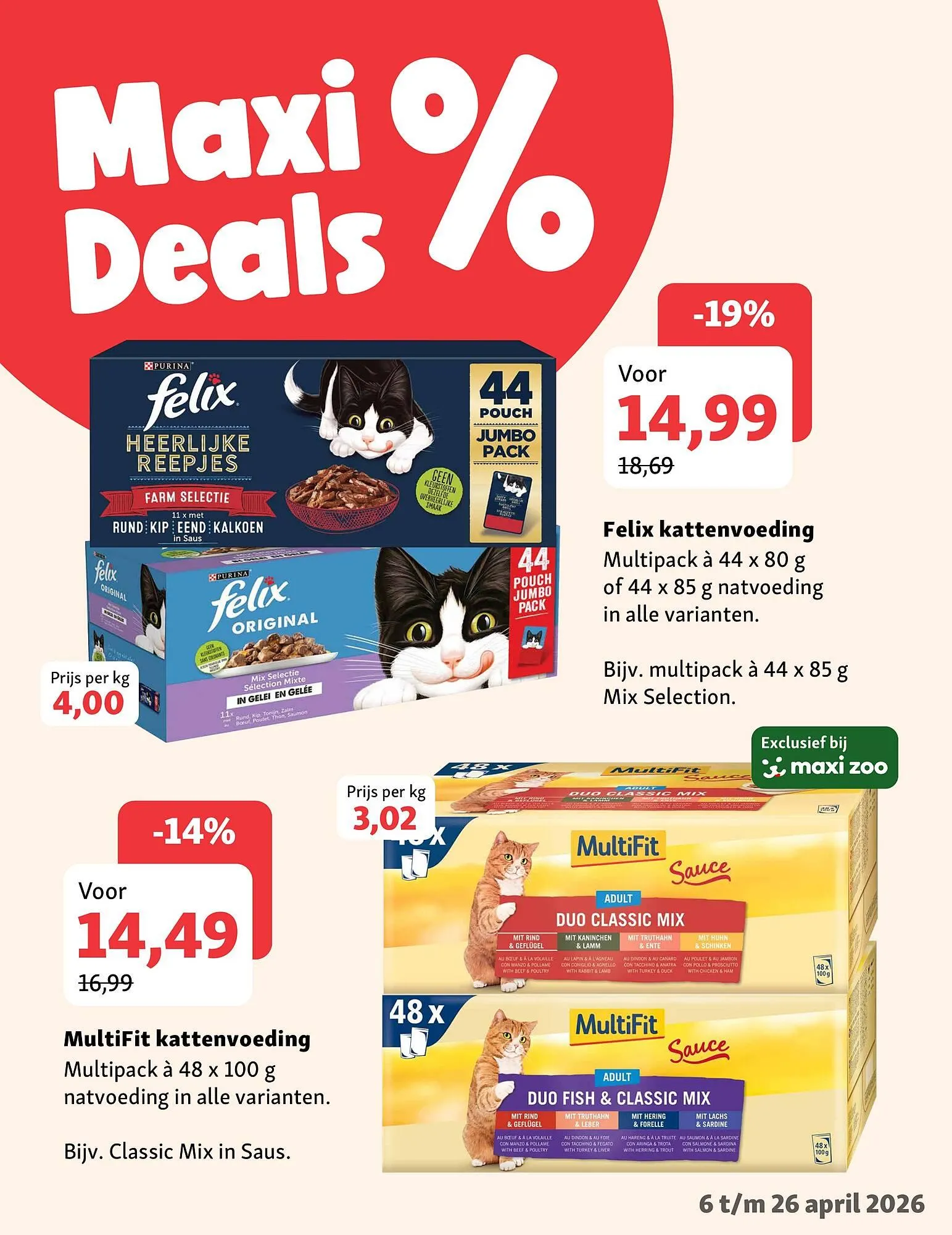 Maxi Zoo folder van 6 april tot 19 april 2026 - Folder pagina 5