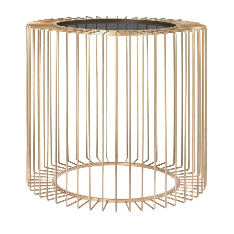 Bijzettafel Rocco 50cm goud