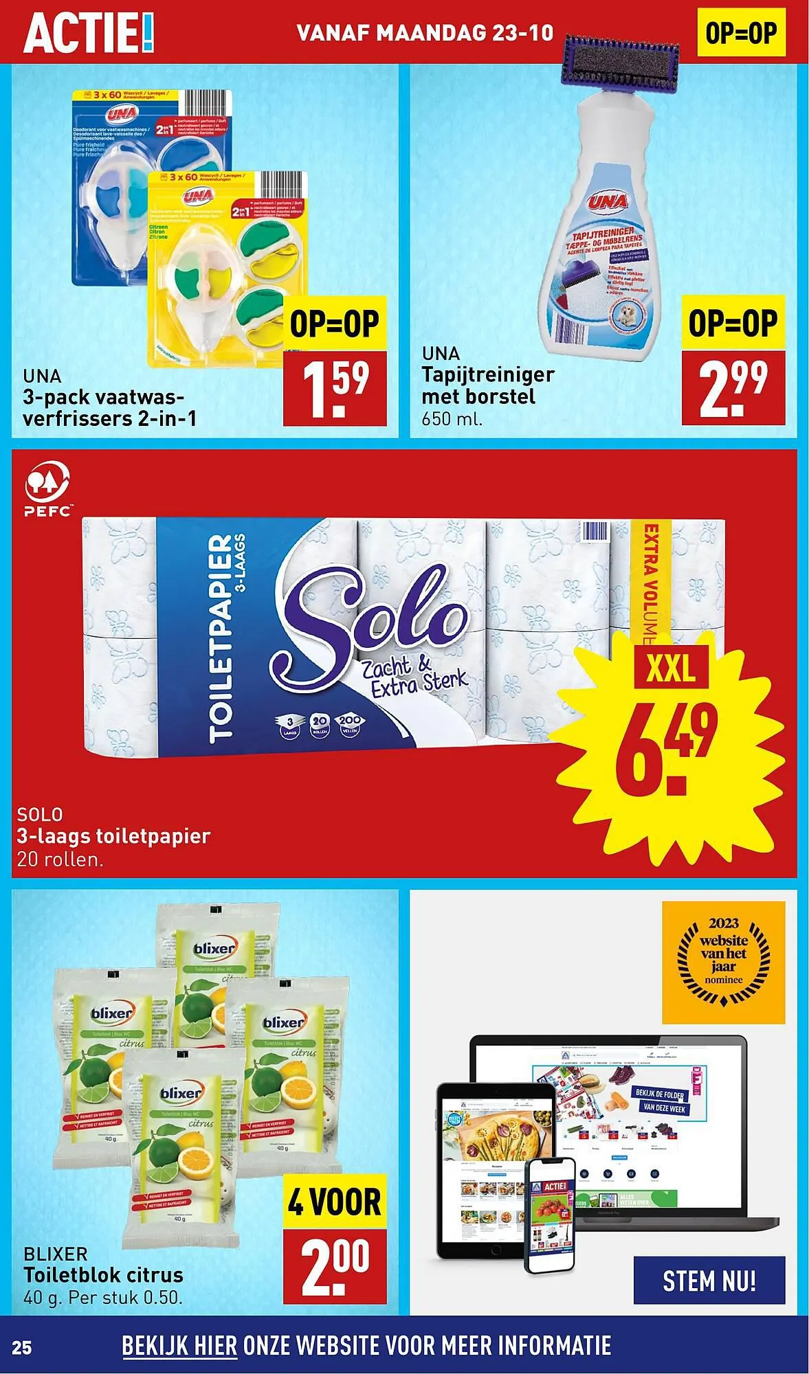 ALDI folder van 23 oktober tot 29 oktober 2023 - Folder pagina 25