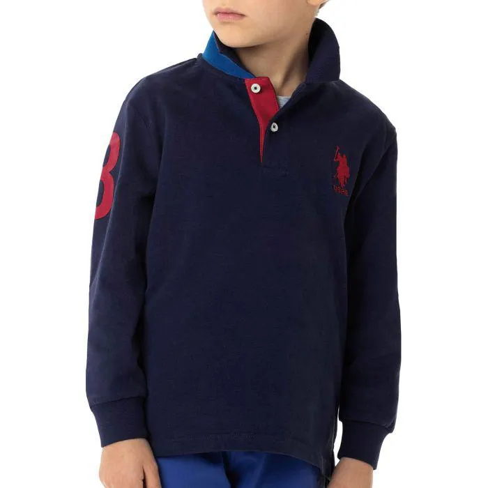US Polo Luca Longsleeve Polo Junior
