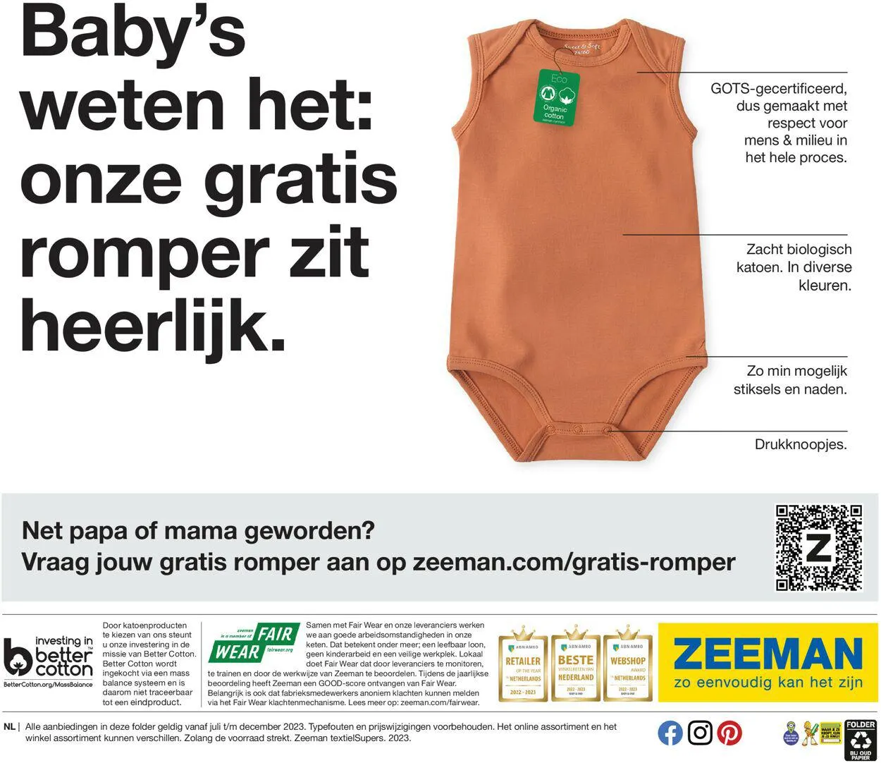 Zeeman Actuele folder van 17 juli tot 31 december 2023 - Folder pagina 40