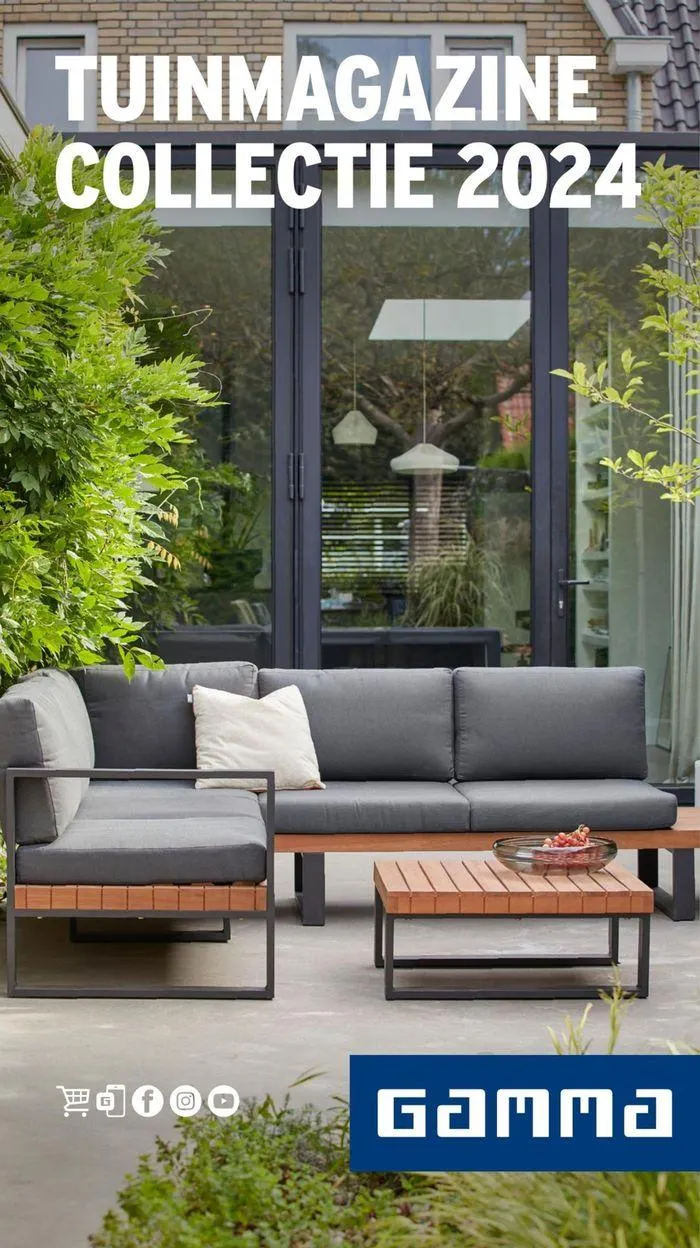 Gamma Decoratief Tuinmagazine 2024 van 4 maart tot 28 februari 2025 - Folder pagina 1