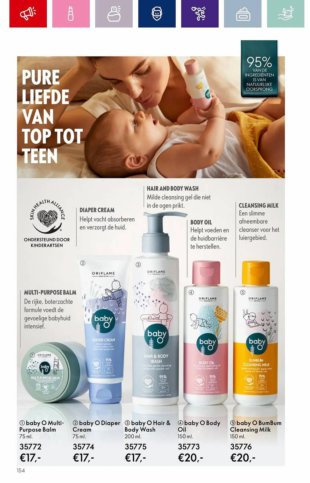 Oriflame folder van 12 september tot 3 oktober 2023 - Folder pagina 154