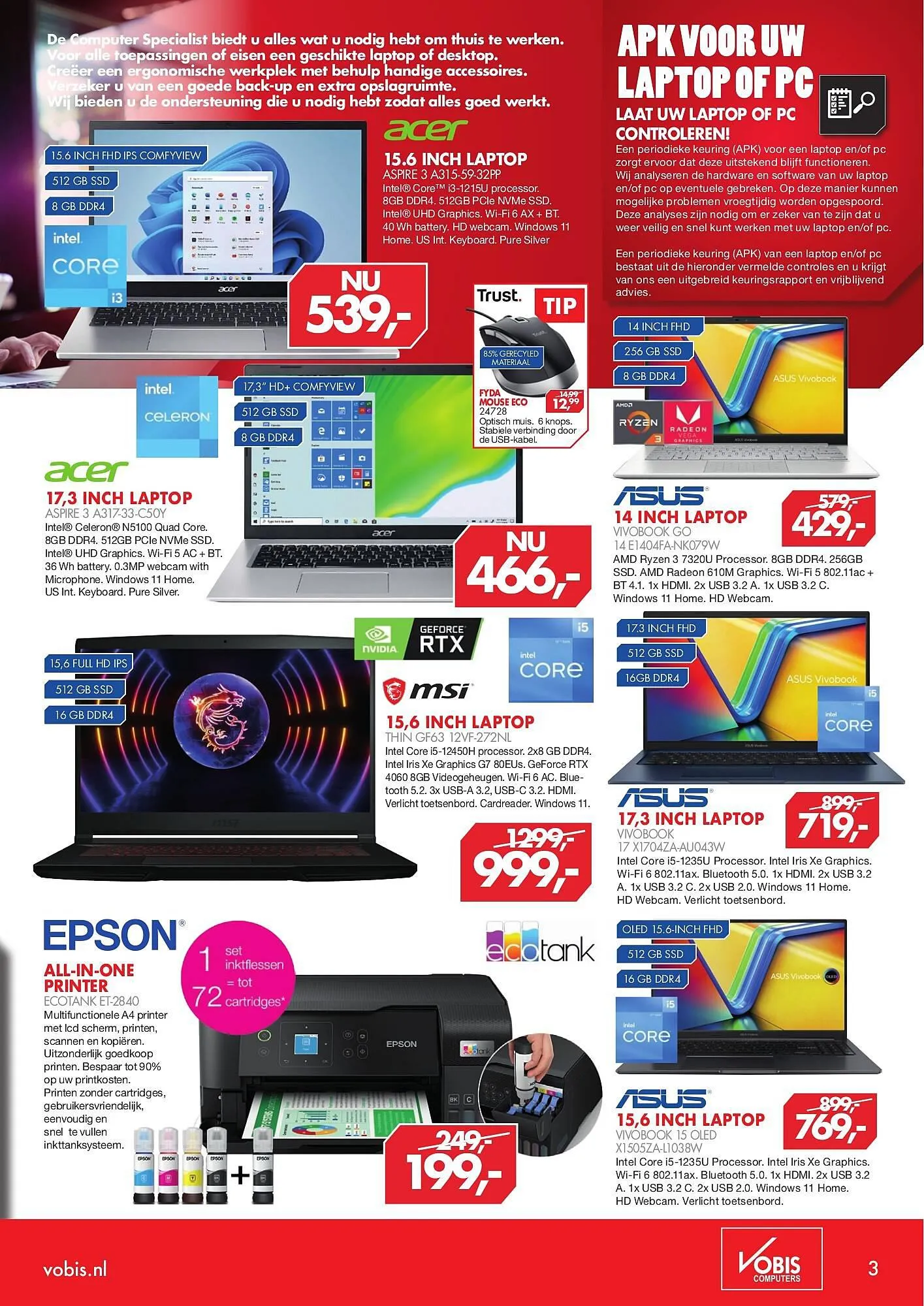 Vobis folder van 19 november tot 3 december 2023 - Folder pagina 3