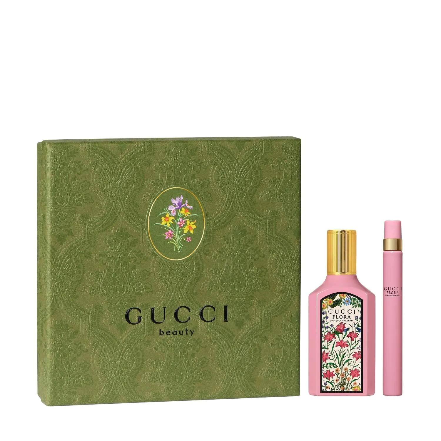 GUCCI Flora Gorgeous Gardenia Geschenkset - Eau de Parfum 50ml + Eau de Parfum Pen Spray 10ml