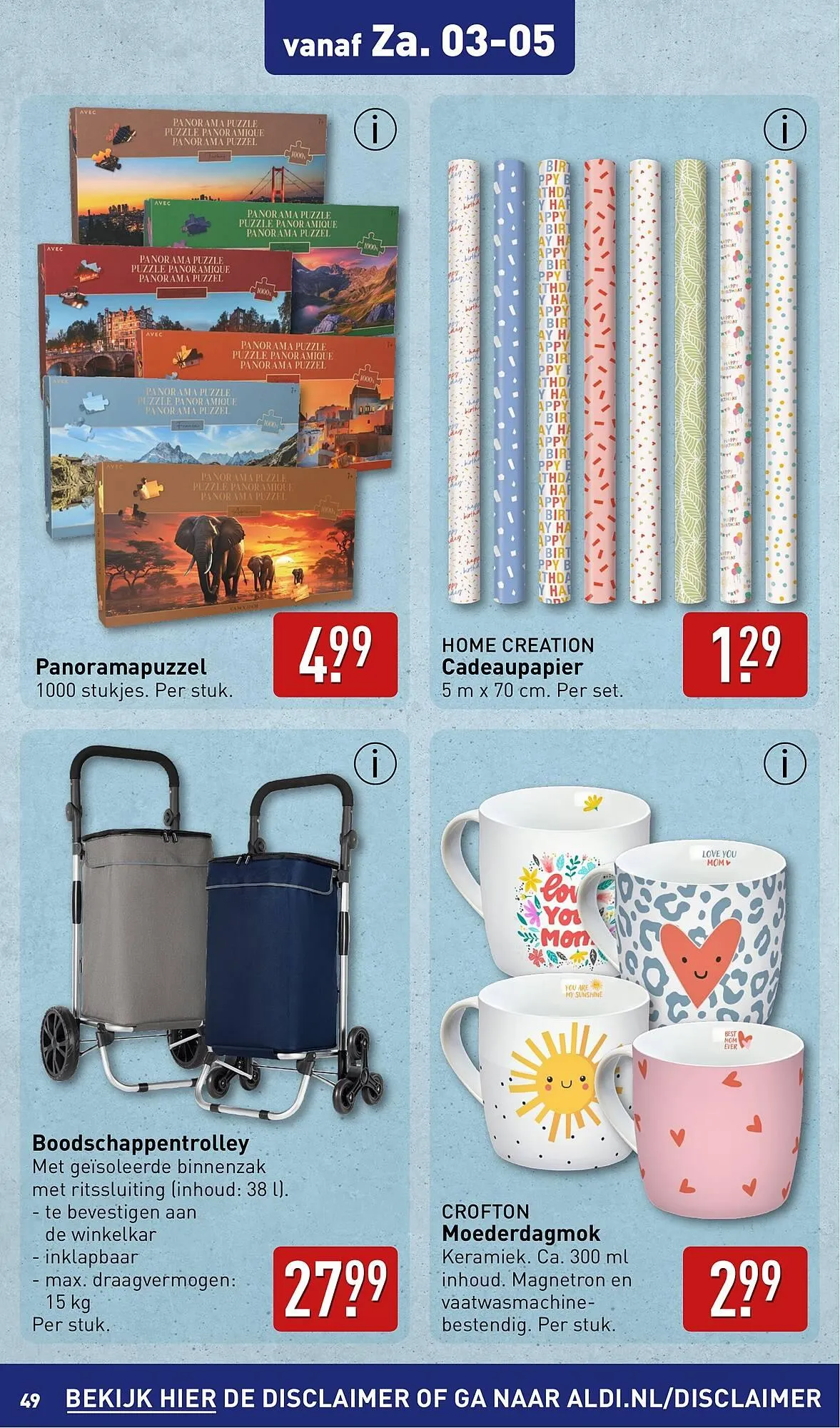 ALDI folder van 28 april tot 4 mei 2025 - Folder pagina 49