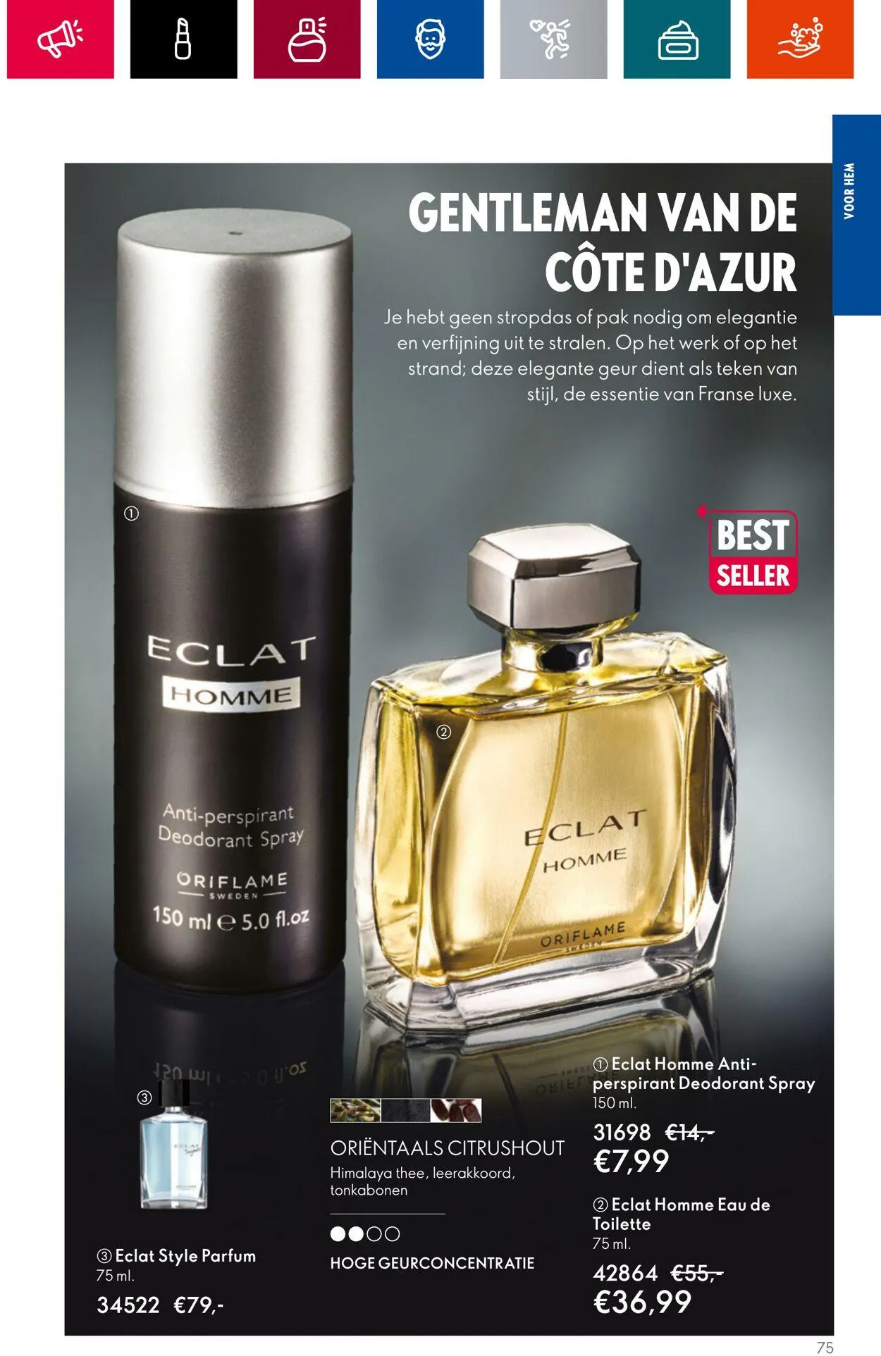 Oriflame Actuele folder van 28 juni tot 18 juli 2023 - Folder pagina 75