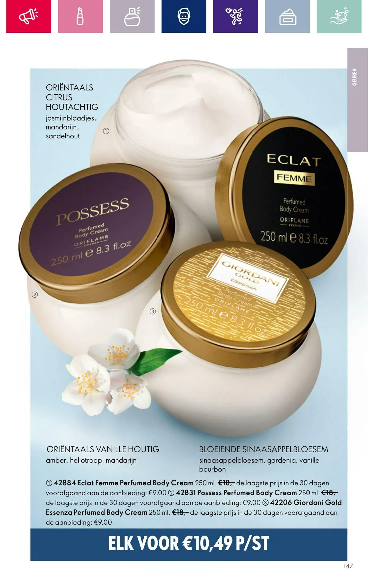 Oriflame Actuele folder van 29 november tot 19 december 2023 - Folder pagina 147