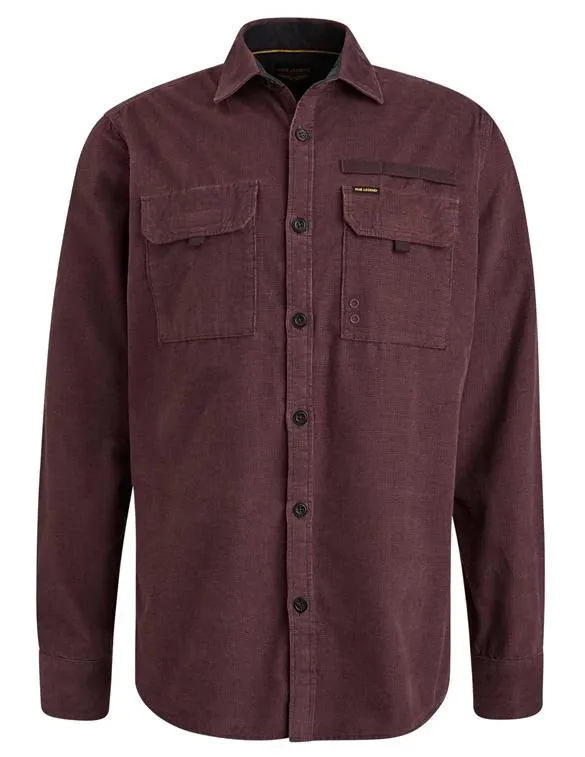 PME Legend Long Sleeve Shirt Fine Waffle Cord PSI2310209