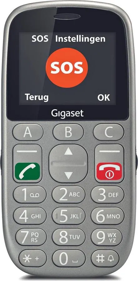Gigaset GL390 mobiele telefoon voor senioren