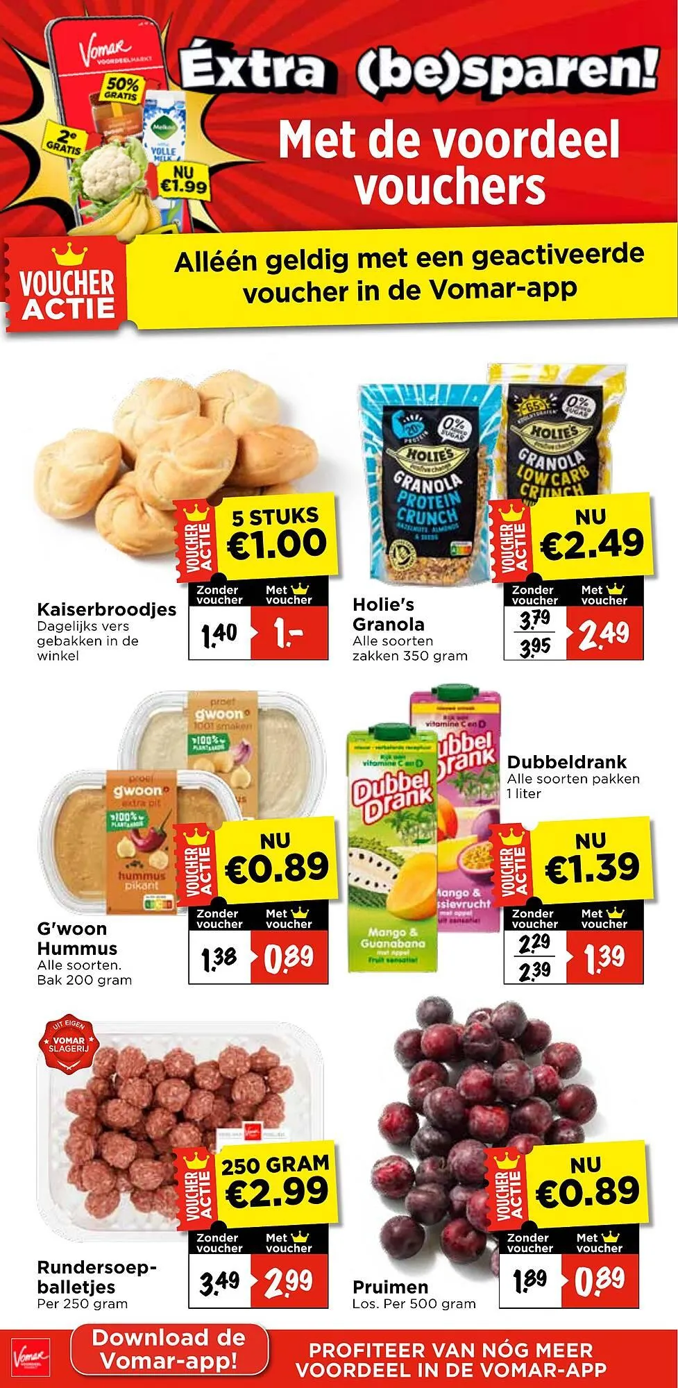 Vomar Voordeelmarkt folder van 22 maart tot 28 maart 2026 - Folder pagina 10