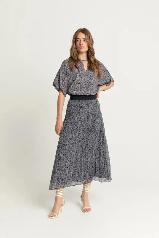 Plissérok confetti print