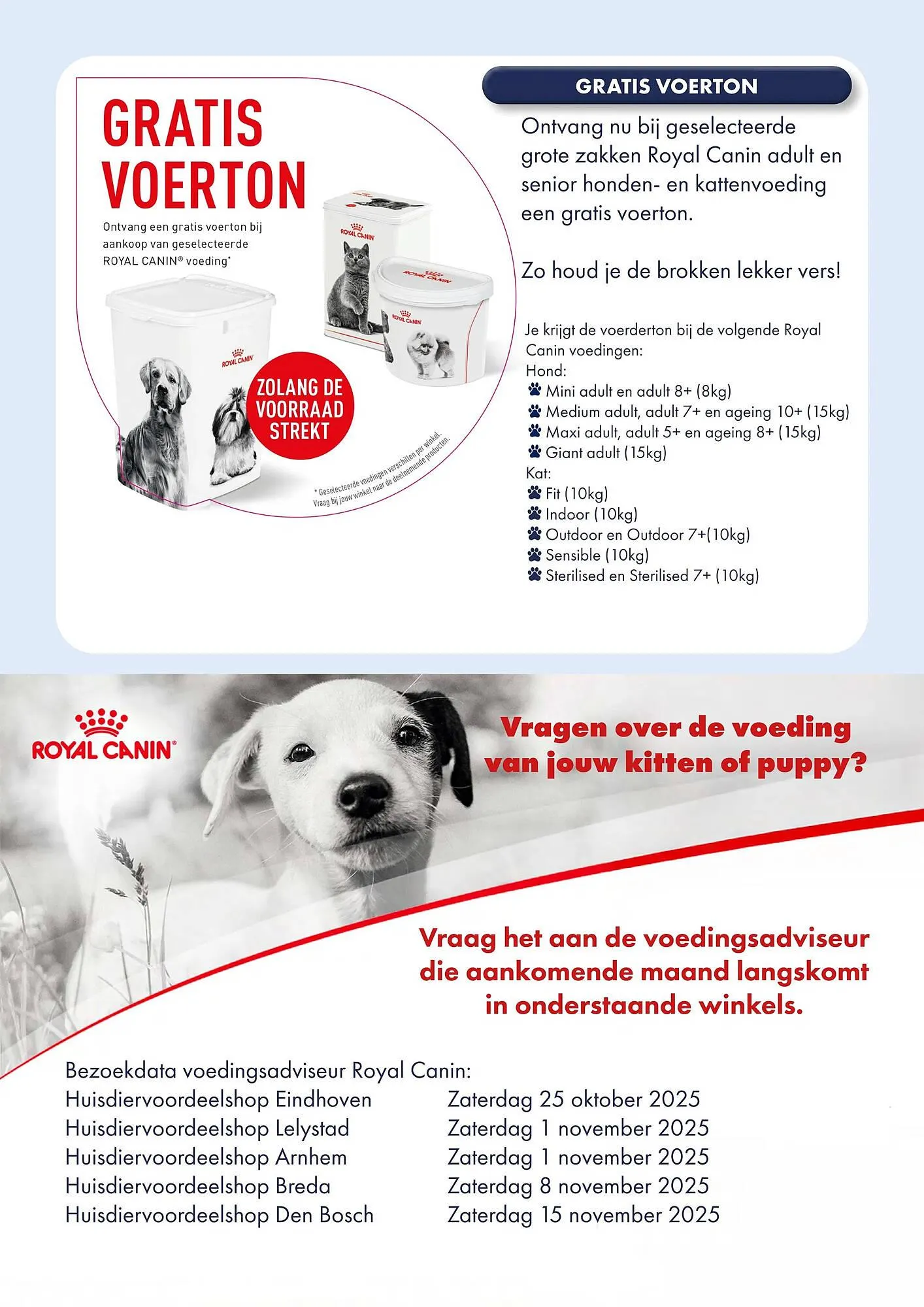 Huisdier Voordeelshop folder van 3 november tot 25 november 2025 - Folder pagina 9