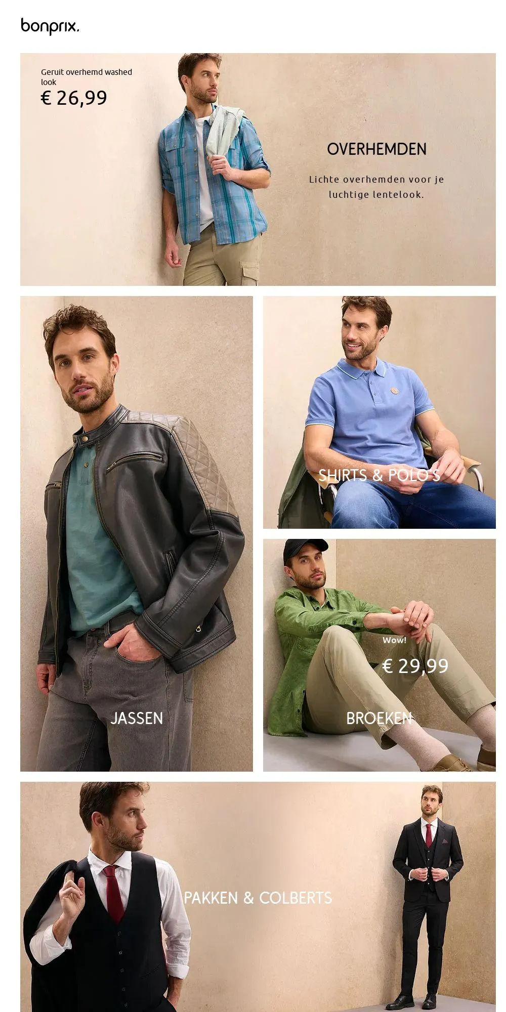 Bonprix Actuele folder van 17 maart tot 23 maart 2025 - Folder pagina 1