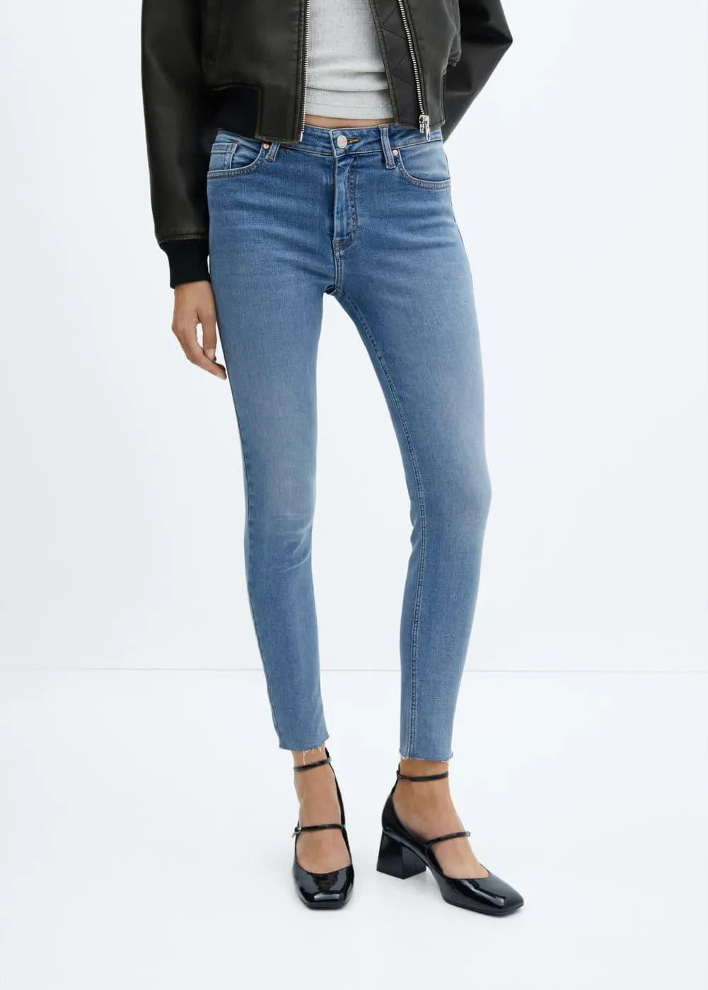 Skinny crop jeans
