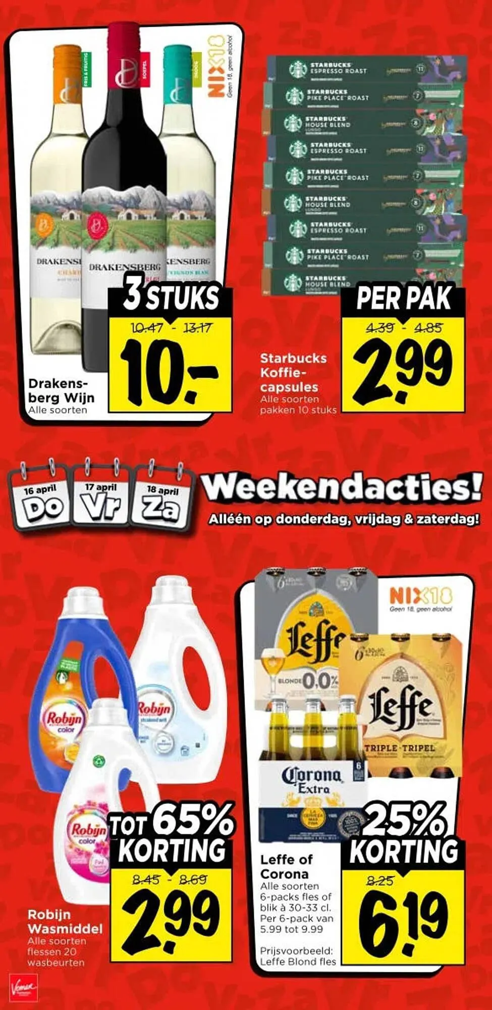 Vomar Voordeelmarkt folder van 16 april tot 18 april 2026 - Folder pagina 2