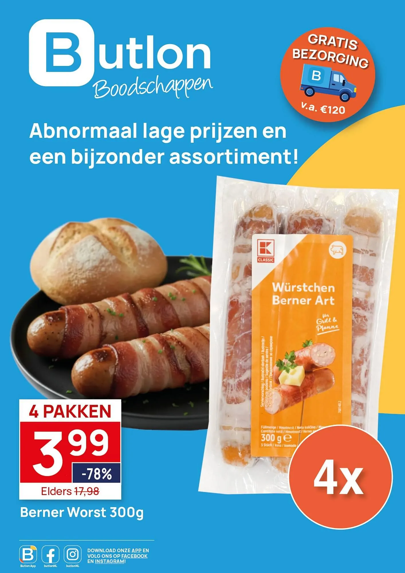 Butlon folder van 3 december tot 9 december 2025 - Folder pagina 1