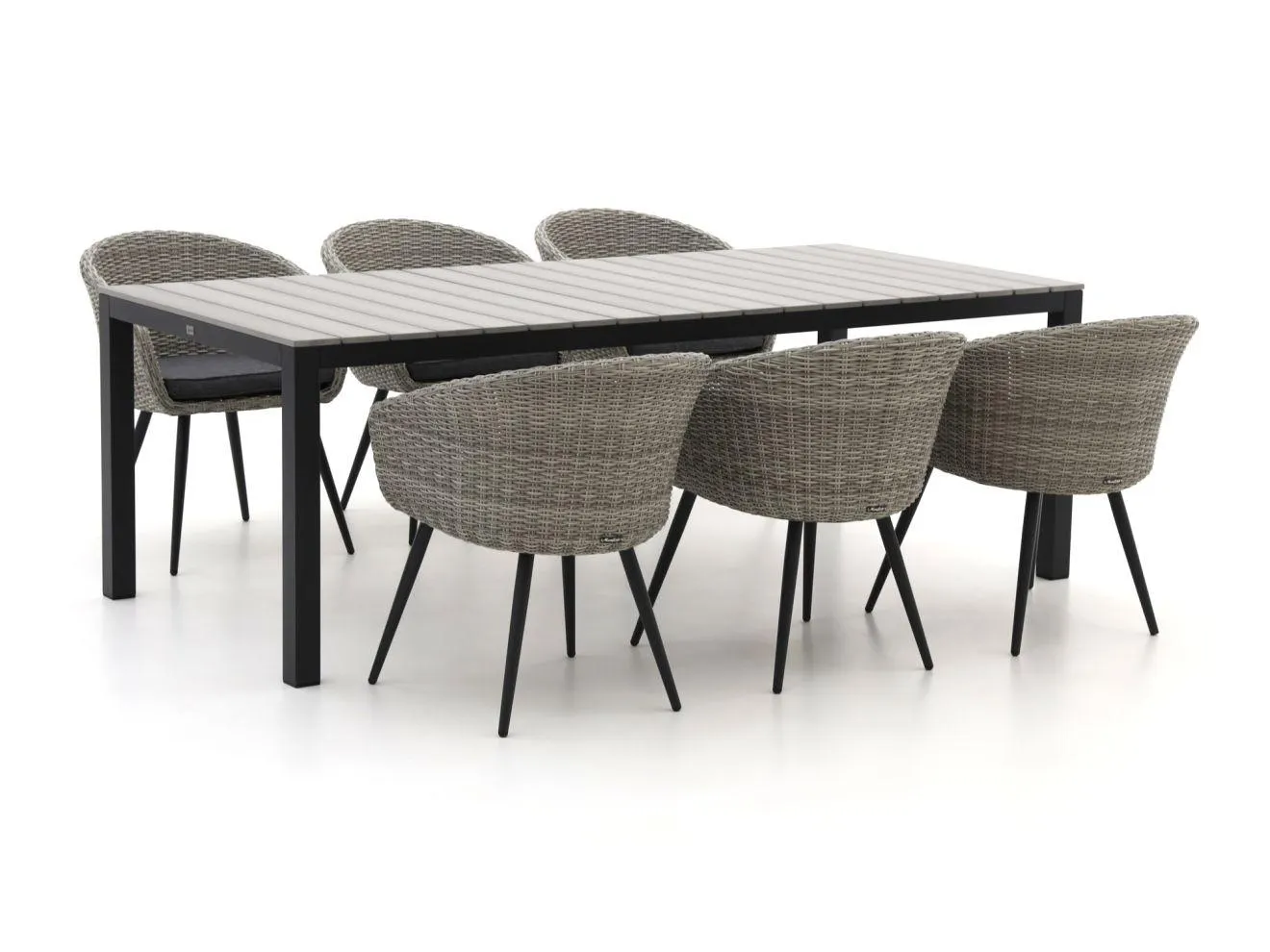 Manifesto Veruno/Fidenza 220cm dining tuinset 7-delig