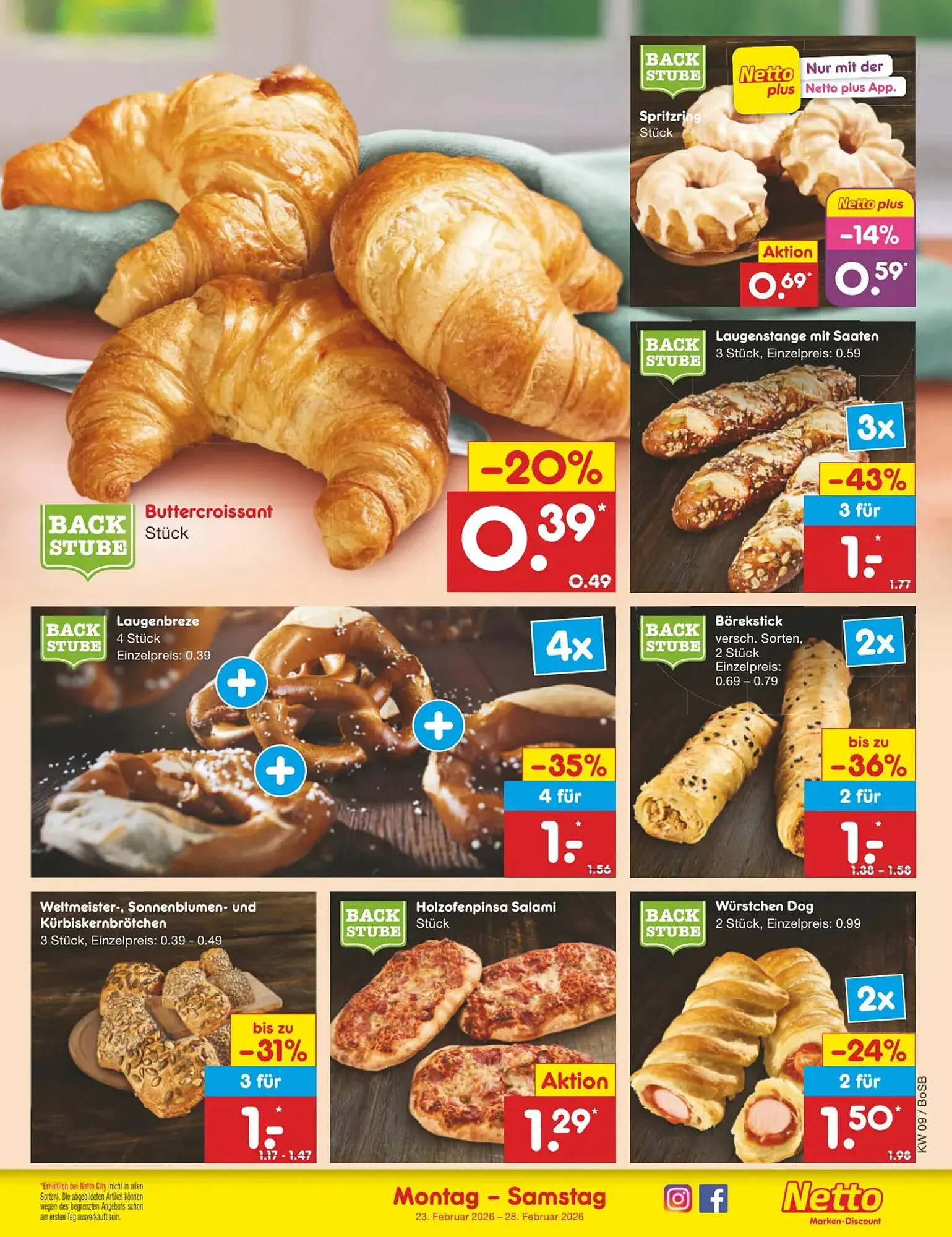 Netto Marken-Discount DE folder van 23 februari tot 28 februari 2026 - Folder pagina 13