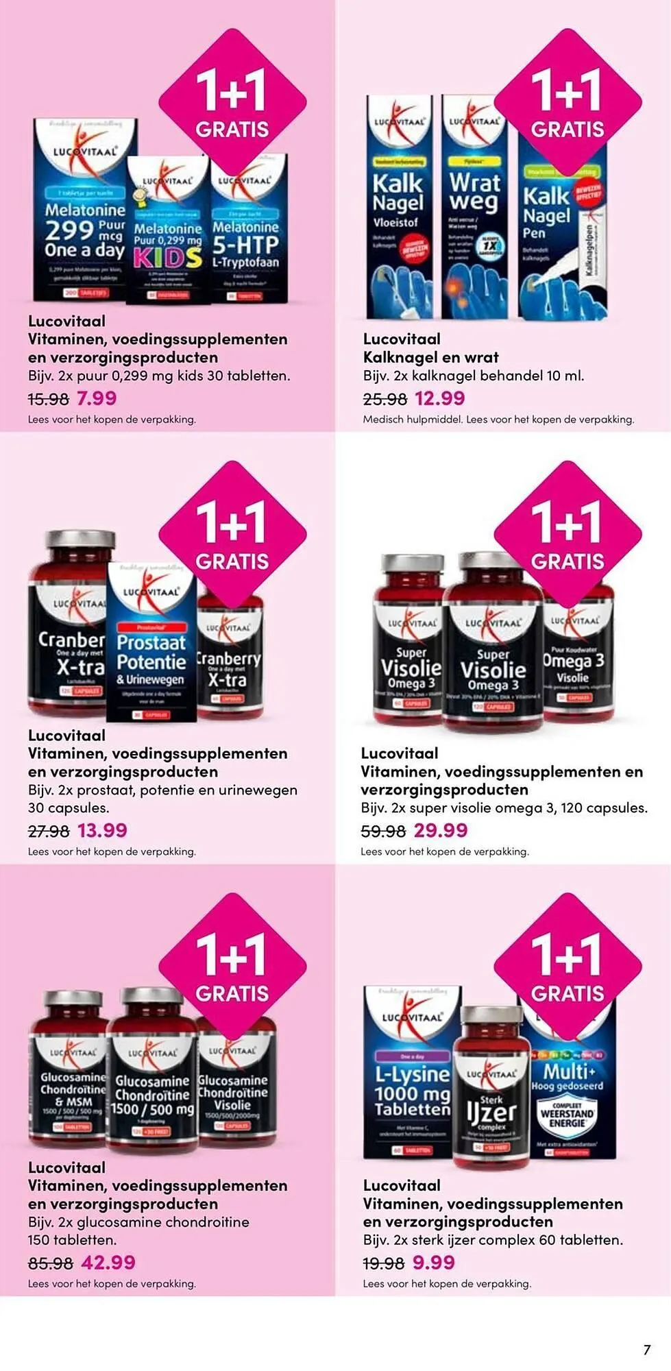 Drogisterij Visser folder van 30 maart tot 12 april 2026 - Folder pagina 7
