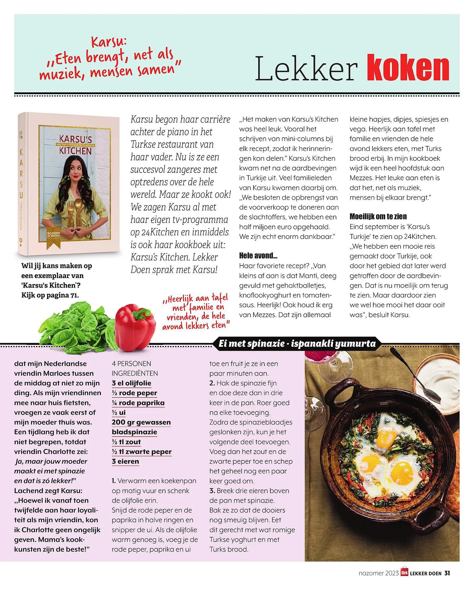 Dirk nazomer magazine van 1 september tot 30 september 2023 - Folder pagina 29