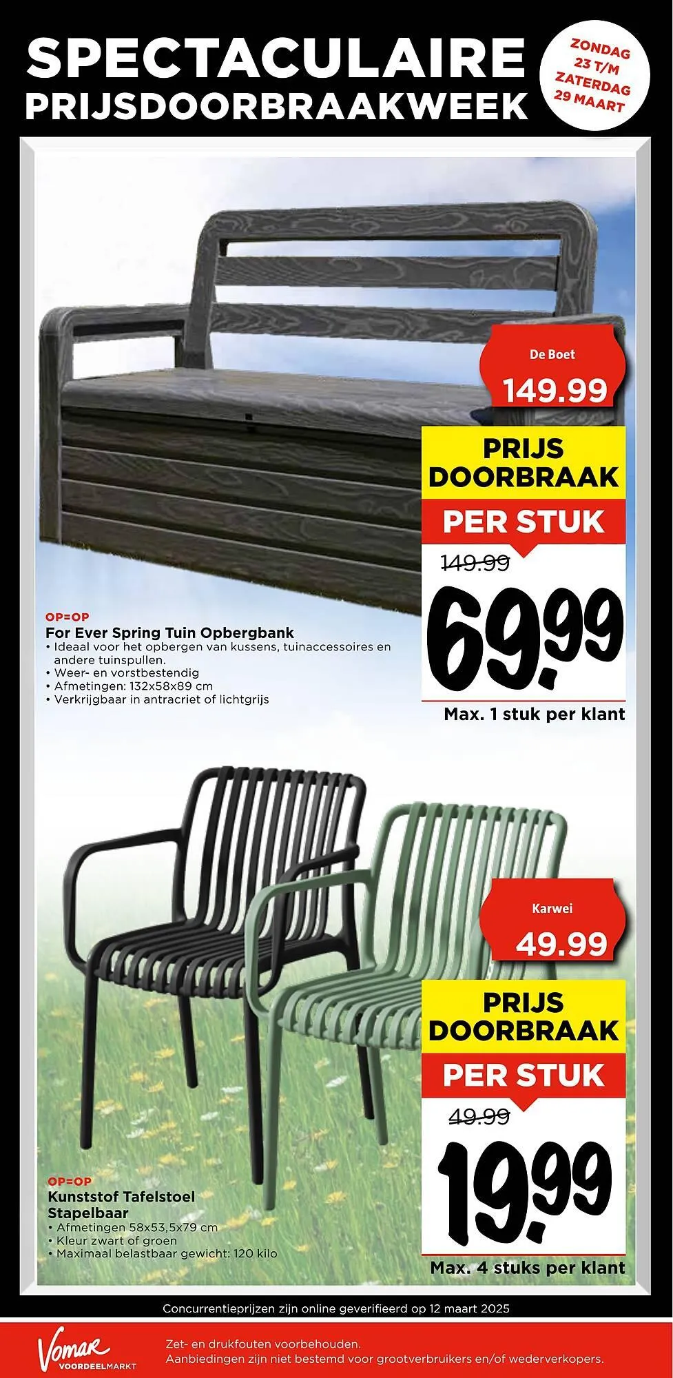 Vomar folder van 23 maart tot 29 maart 2025 - Folder pagina 7