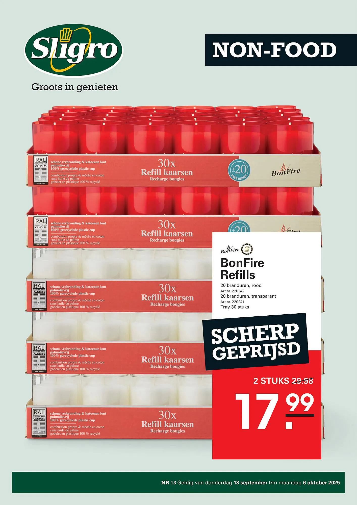 Sligro folder van 18 september tot 6 oktober 2025 - Folder pagina 43