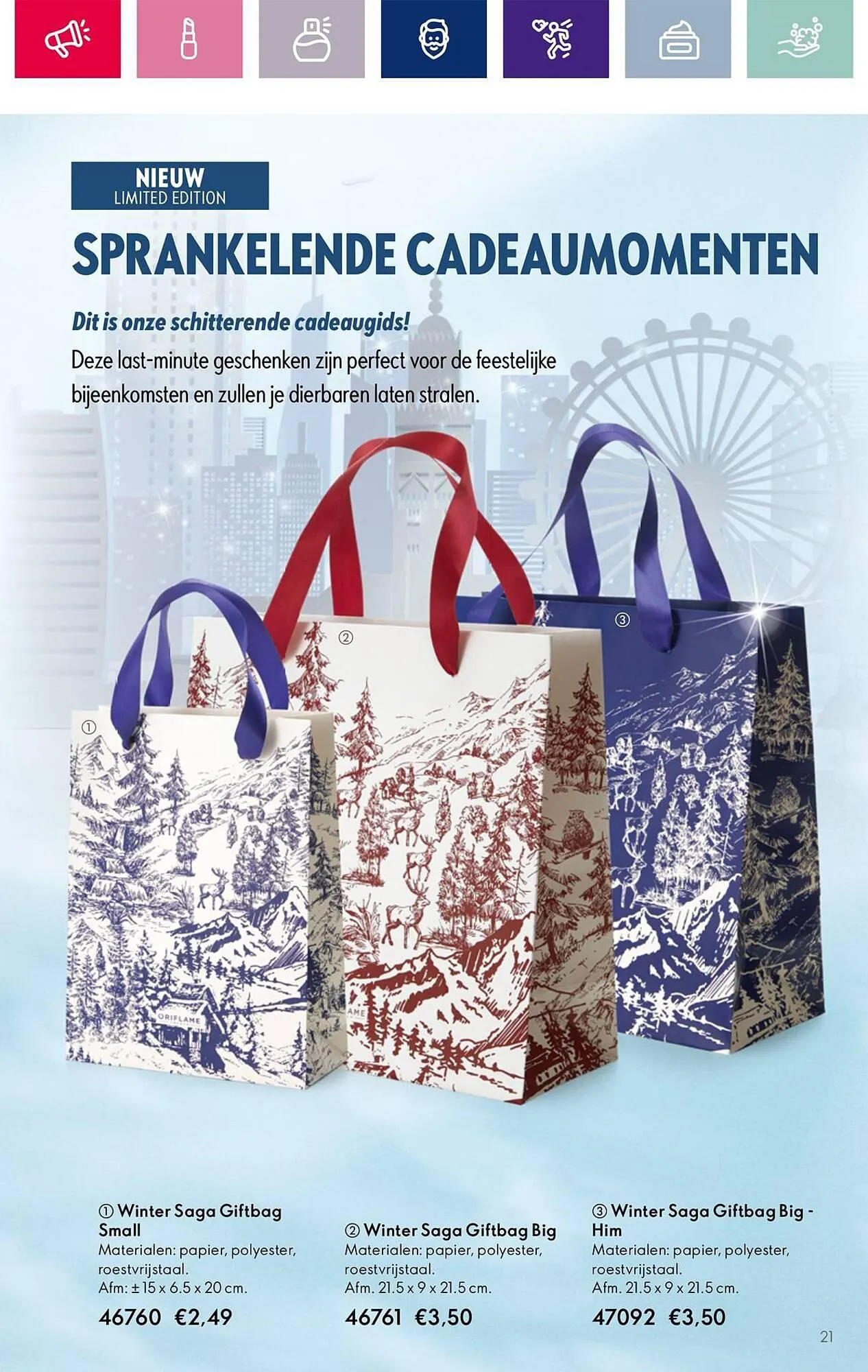 Oriflame folder van 1 december tot 19 december 2023 - Folder pagina 21