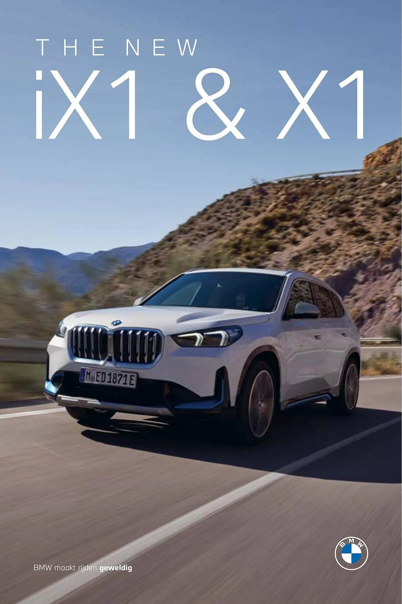 BMW folder - iX1 & X1 van 31 december tot 31 december 2023 - Folder pagina 1