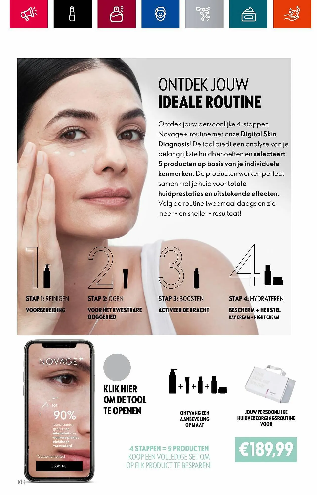 Oriflame folder van 18 juli tot 1 augustus 2023 - Folder pagina 104