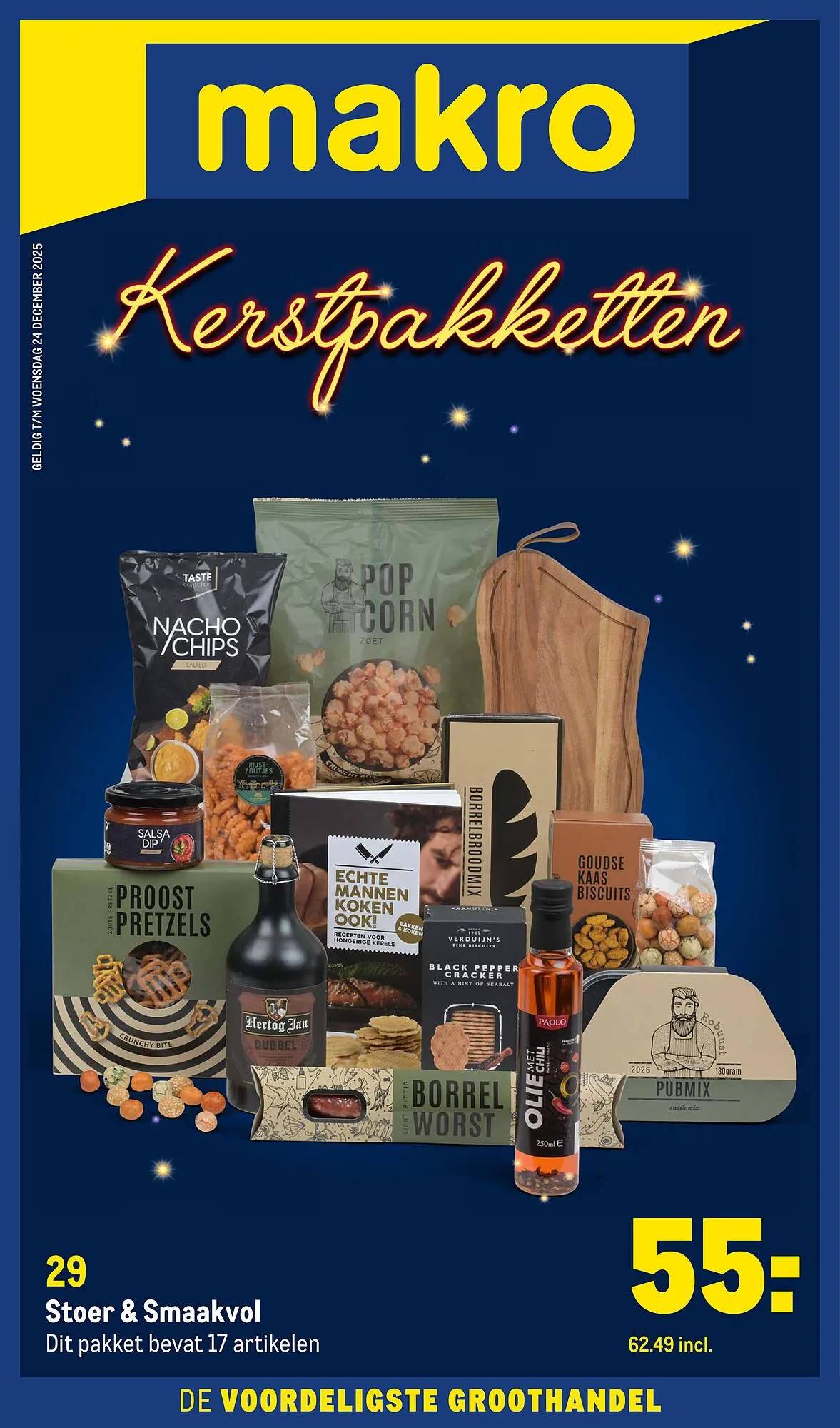 Makro folder van 17 november tot 24 december 2025 - Folder pagina 1