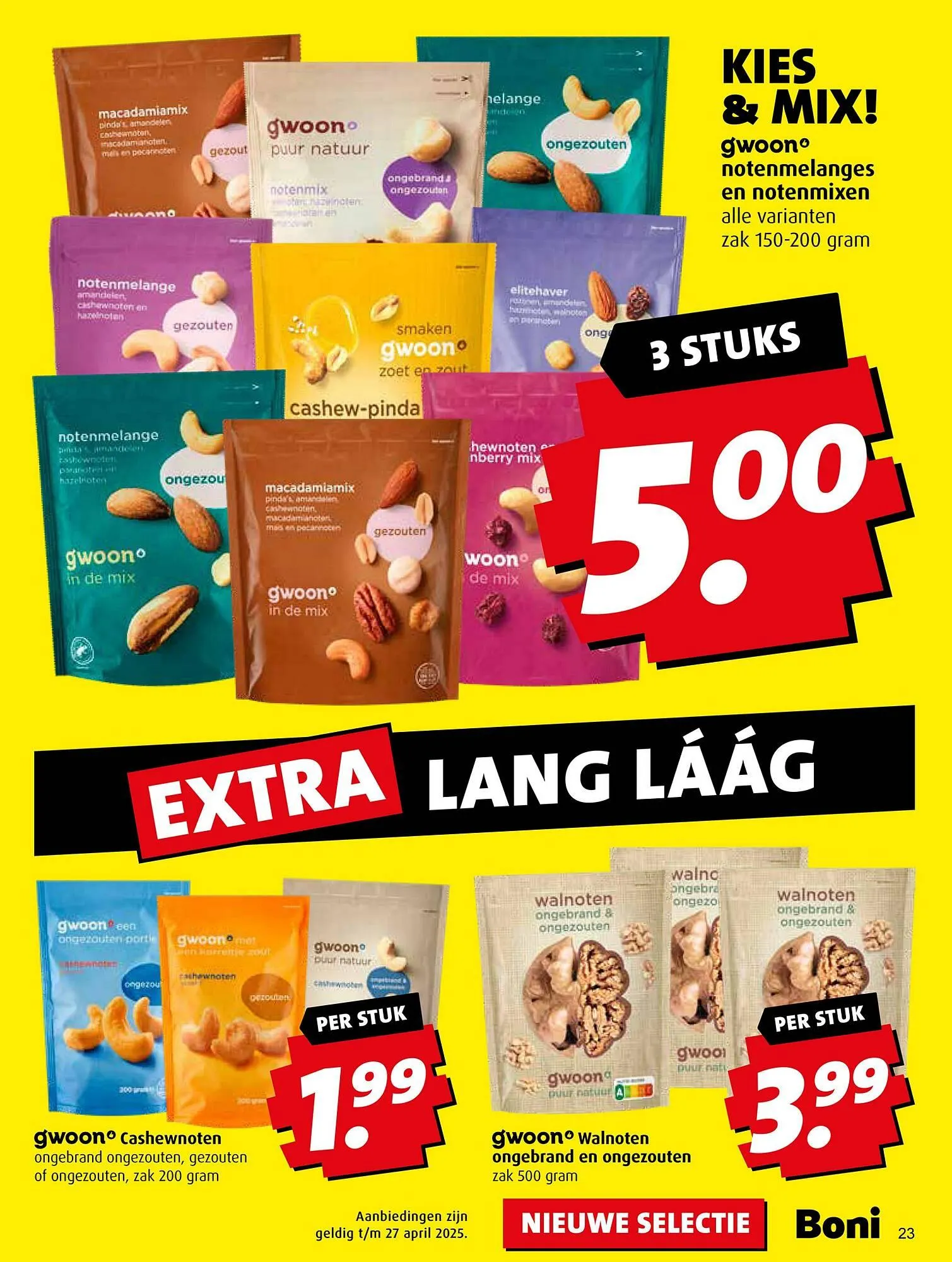Boni folder van 31 maart tot 6 april 2025 - Folder pagina 23
