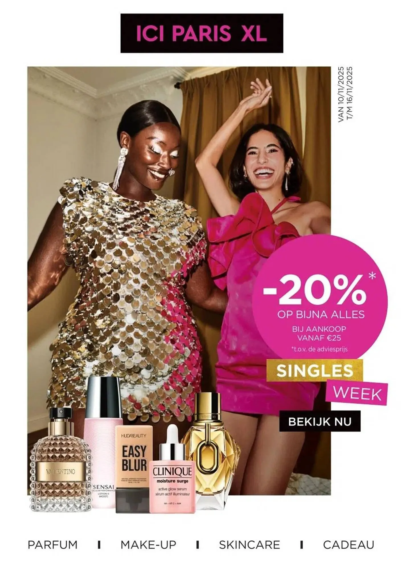 ICI Paris XL folder van 10 november tot 16 november 2025 - Folder pagina 1