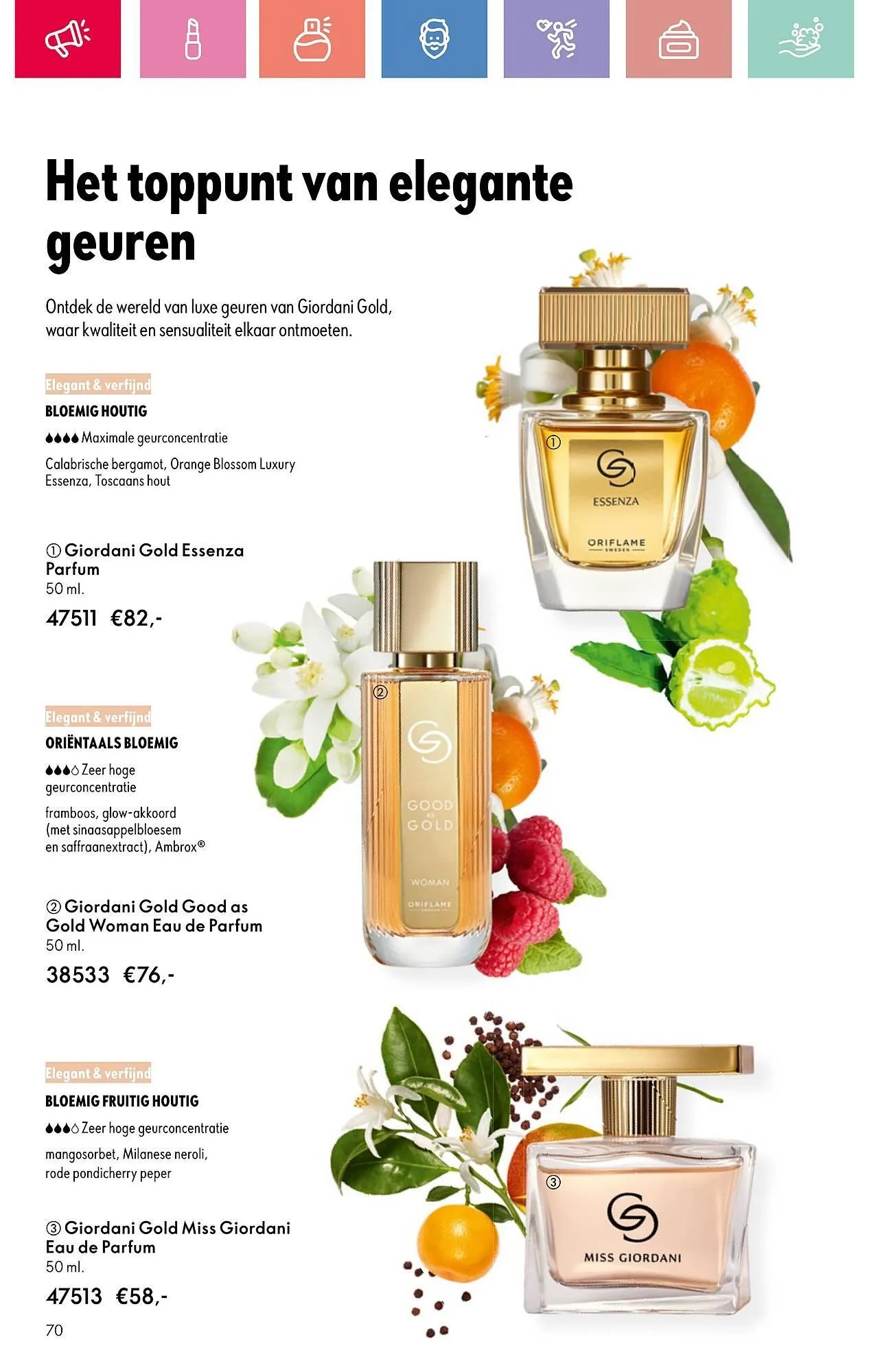 Oriflame folder van 13 juli tot 2 augustus 2025 - Folder pagina 70