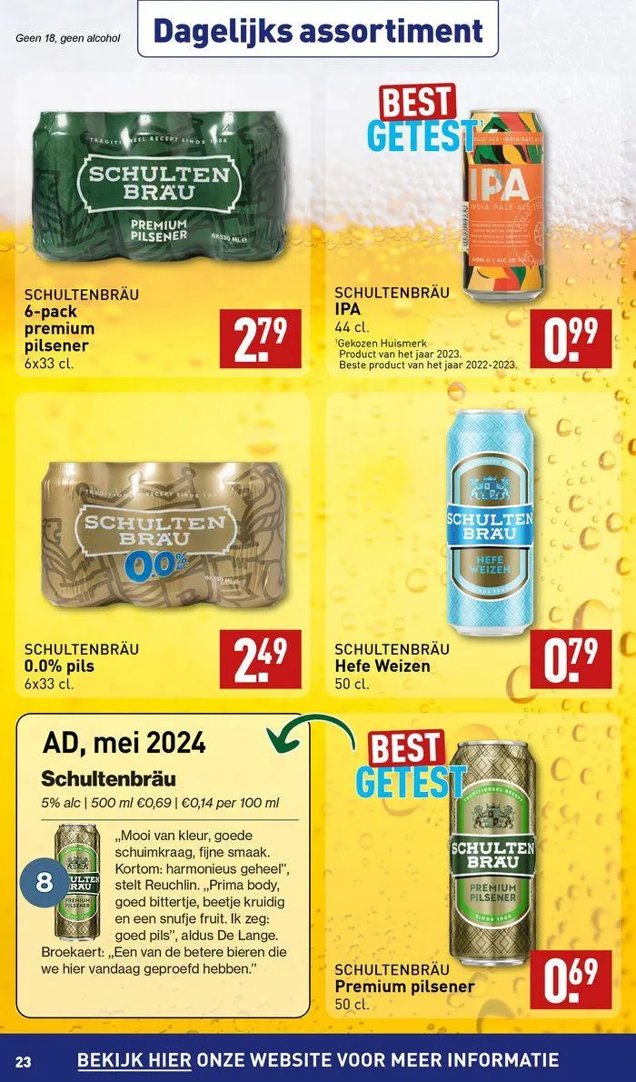 Folder Aldi van 6 juni tot 20 juni 2024 - Folder pagina 23