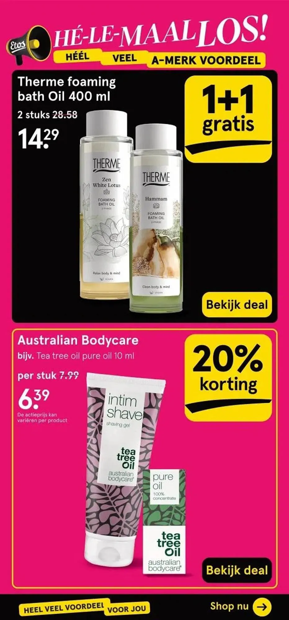 Etos folder van 27 oktober tot 2 november 2025 - Folder pagina 33