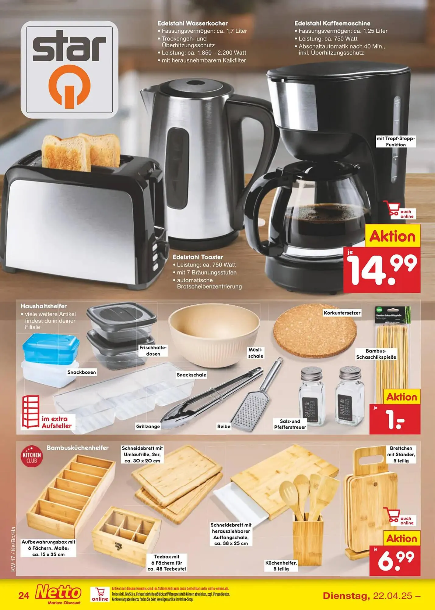 Netto Marken-Discount DE folder van 22 april tot 26 april 2025 - Folder pagina 40