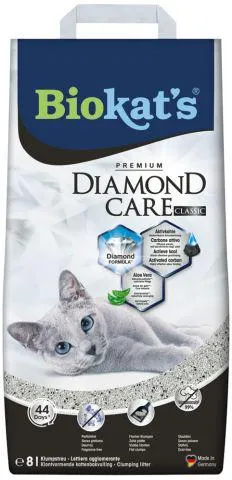 Biokat's Diamond Care Classic - Kattenbakvulling - Fijn - 8 L