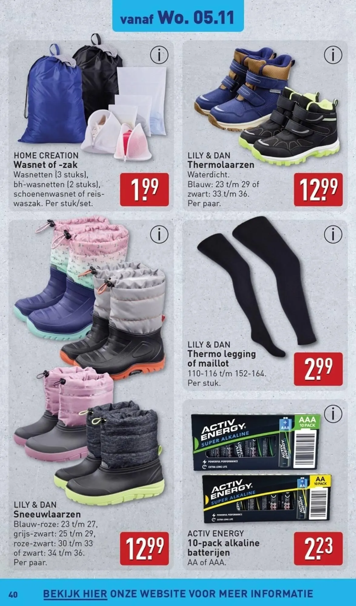 ALDI folder van 3 november tot 9 november 2025 - Folder pagina 40