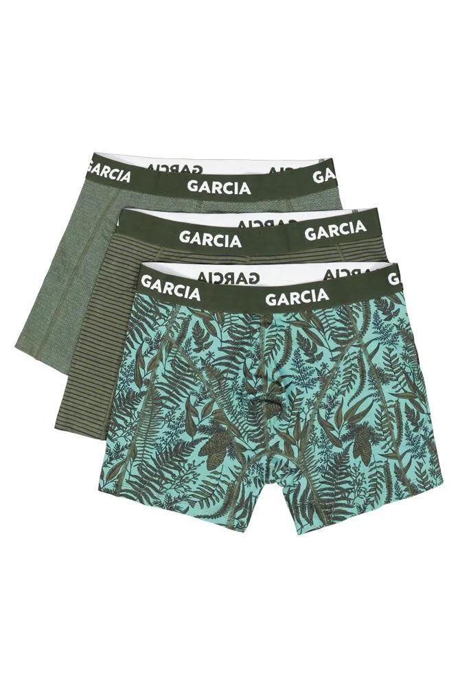garcia 3 pack boxershorts met print