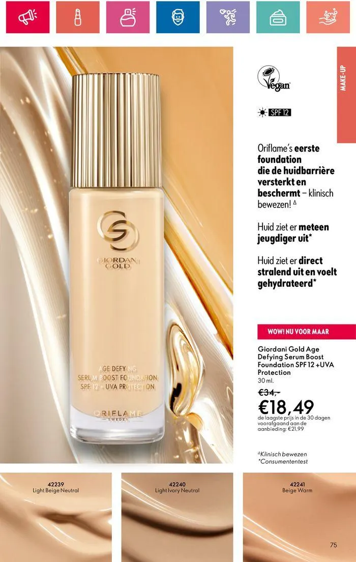 ORIFLAME folder! van 30 mei tot 13 juni 2024 - Folder pagina 75