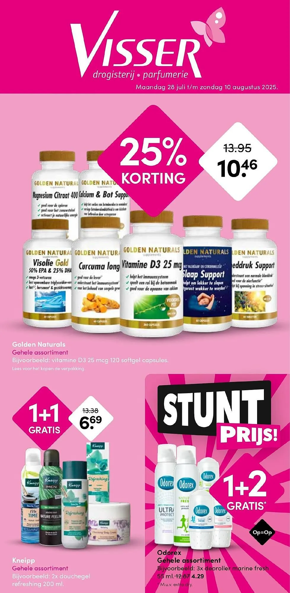 Drogisterij Visser folder - 1