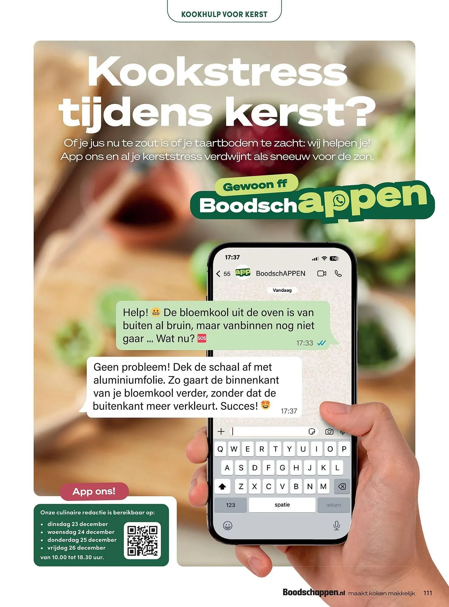 Boodschappen folder van 2 december tot 31 december 2025 - Folder pagina 111