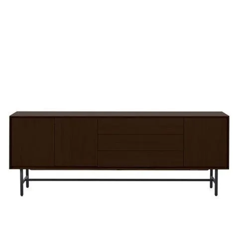 Dressoir Belvio 205 cm dark oak