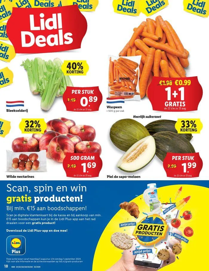 Actuele deals en aanbiedingen van 15 augustus tot 28 augustus 2024 - Folder pagina 20