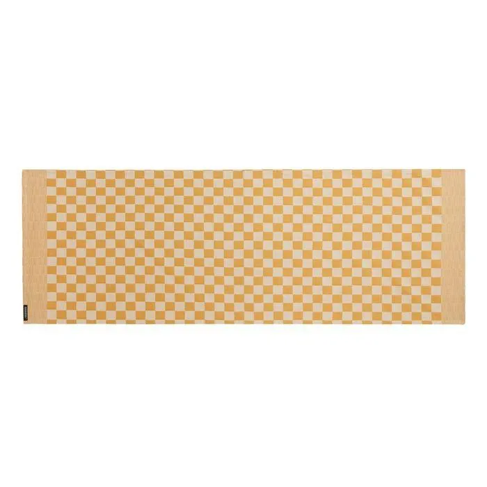 DDDDD Tafelloper Barbeque 45x150cm - okergeel - set van 2