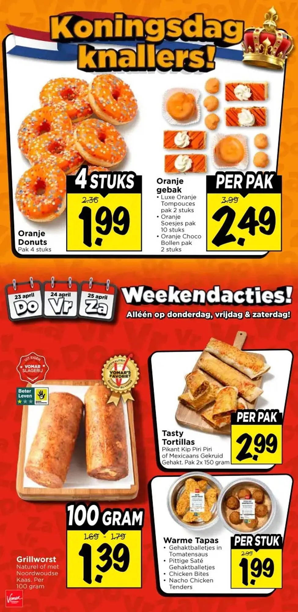 Vomar Voordeelmarkt folder van 23 april tot 25 april 2026 - Folder pagina 3