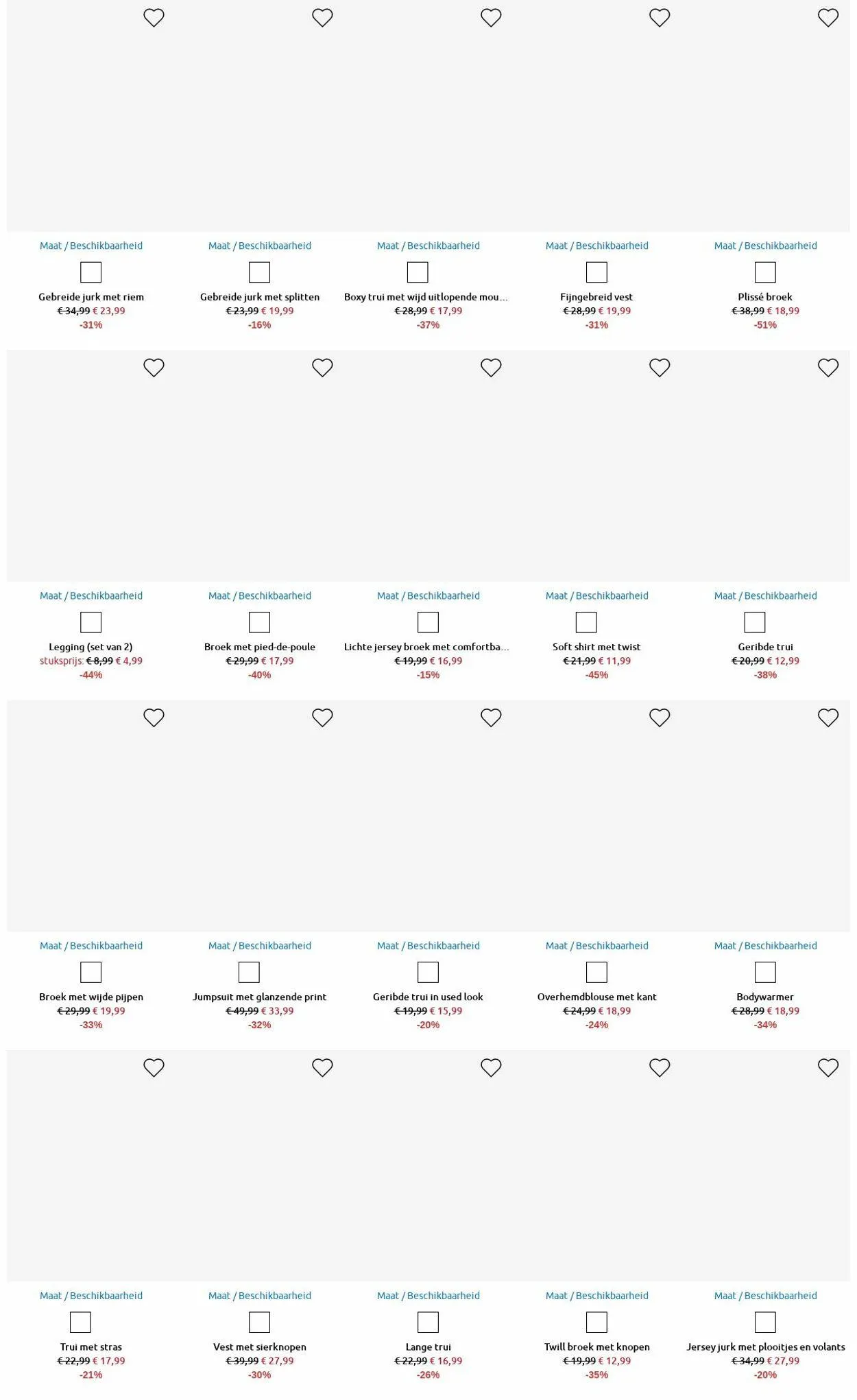 Bonprix Actuele folder van 27 januari tot 2 februari 2025 - Folder pagina 19