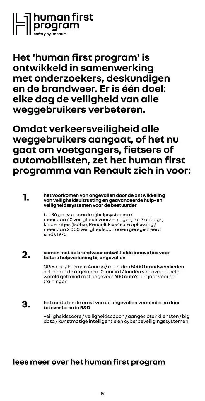 Renault Nieuwe Espace E-Tech Full Hybrid van 17 november tot 17 november 2024 - Folder pagina 19
