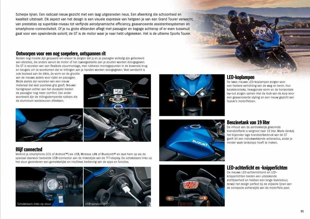 Suzuki Gsx-S1000Gt van 29 augustus tot 12 september 2024 - Folder pagina 11